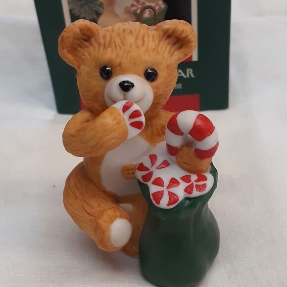 2 -Hallmark Keepsake Cinnamon Bear ornaments - Picture 7 of 13